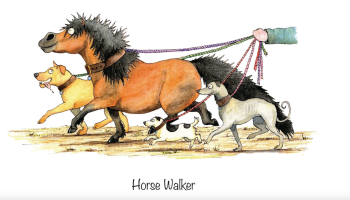 Horse Walker Card