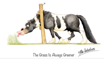 Grass is Greener Card