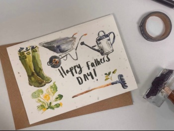 Father's Day Plantable Card- Gardening