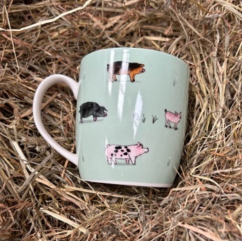 Pigs Porcelain Mug