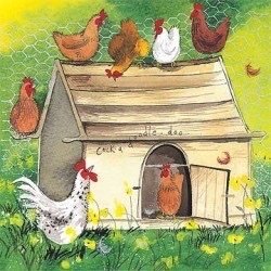 Chicken Coop Card