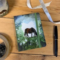 Horse in Cow Parsley Chunky Notebook
