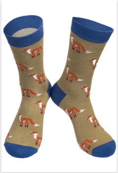 Men's Fox Bamboo Socks
