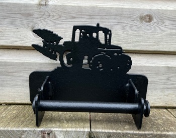 Tractor with Plough Loo Roll Holder