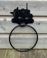 Little Red Tractor Towel Ring