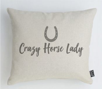 Crazy Horse Lady Cushion