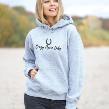 Crazy Horse Lady Cotton Hoodie