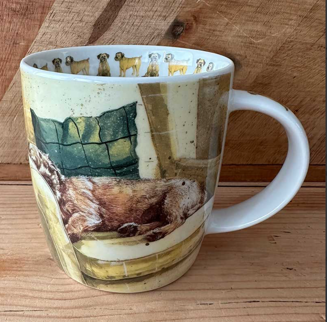 Walter Border Terrier Mug