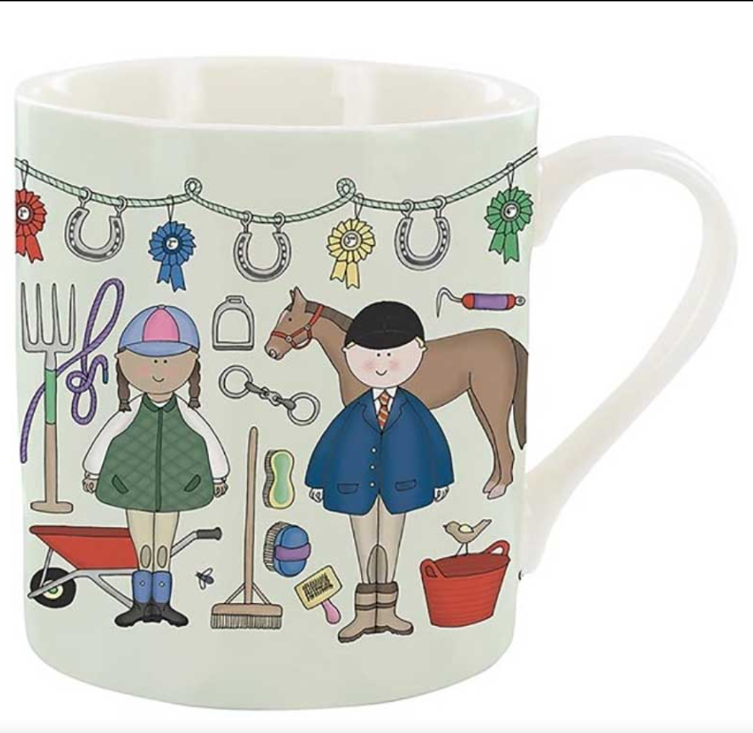 Welly Wearers- Horse Riders Mug