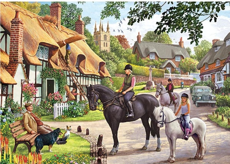 Country Life 1000 piece Jigsaw