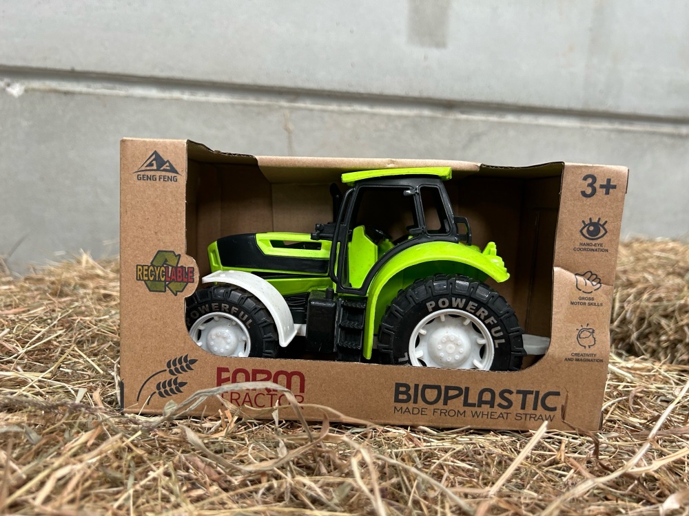 Bioplastic Farm Tractor-Green