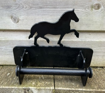 Welsh Cob Loo Roll Holder- Wall Mounted