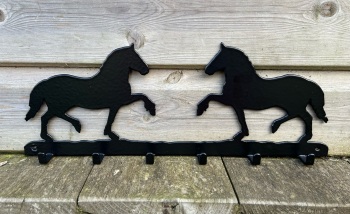 Welsh Cob 6 Hook Key Rack