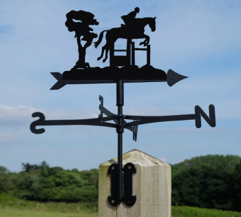 Showjump Cottage Weathervane