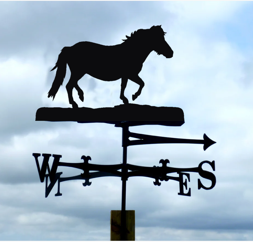 Shetland Pony Traditional Weathervane