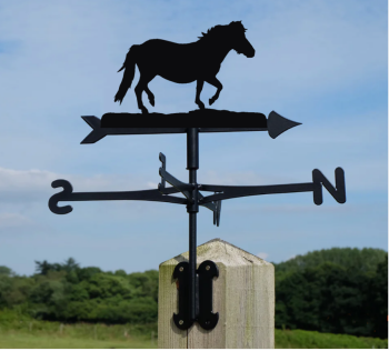 Shetland Pony Cottage Weathervane