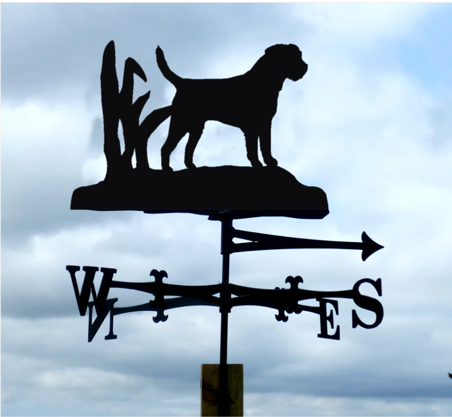 Border Terrier Traditional Weathervane