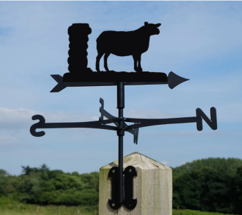 Texel Sheep Cottage Weathervane