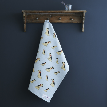 Border Terrier Tea Towel