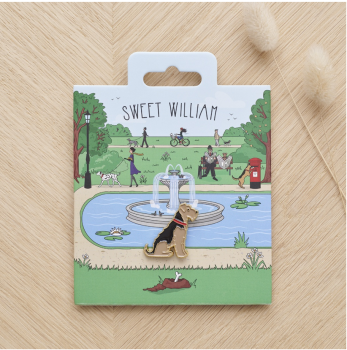 Airedale / Lakeland / Welsh Terrier Dog Pin