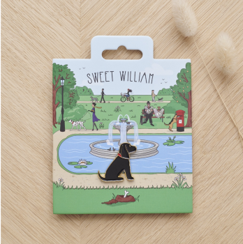 Black Cocker Spaniel Dog Pin