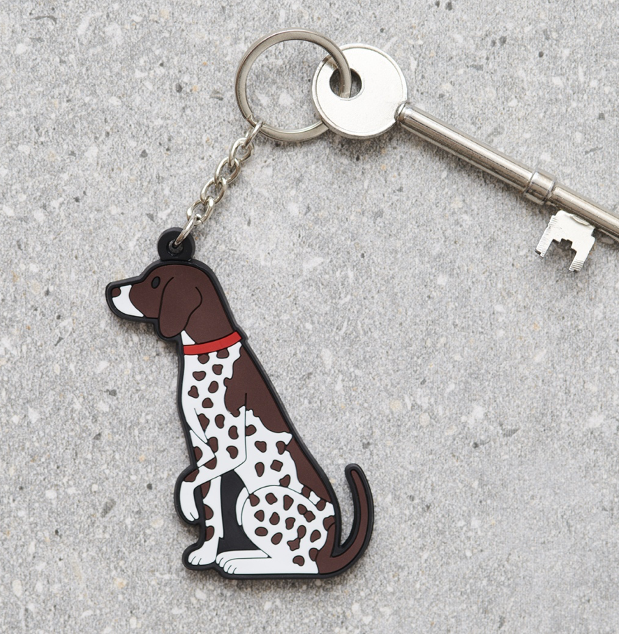 German Shorthaired Pointer Key Ring
