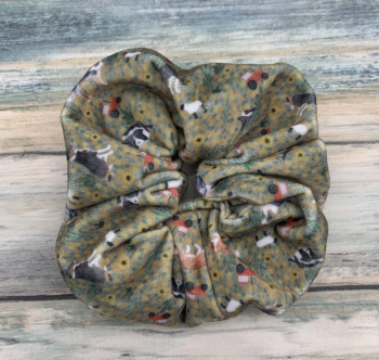 Border Collie Scrunchie