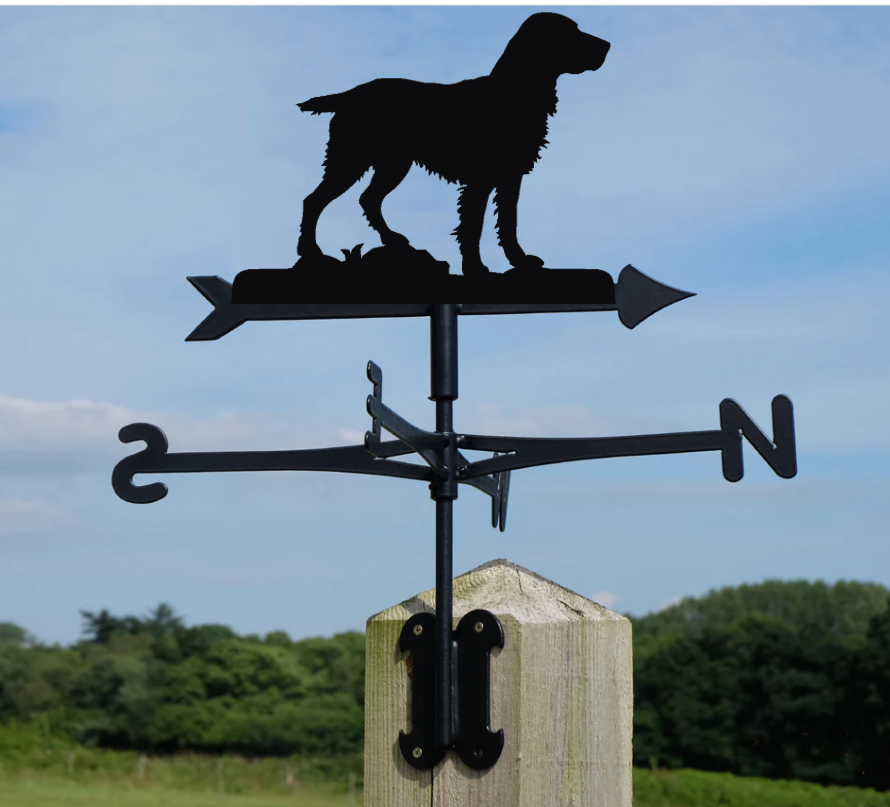 Working Spaniel Cottage Weathervane