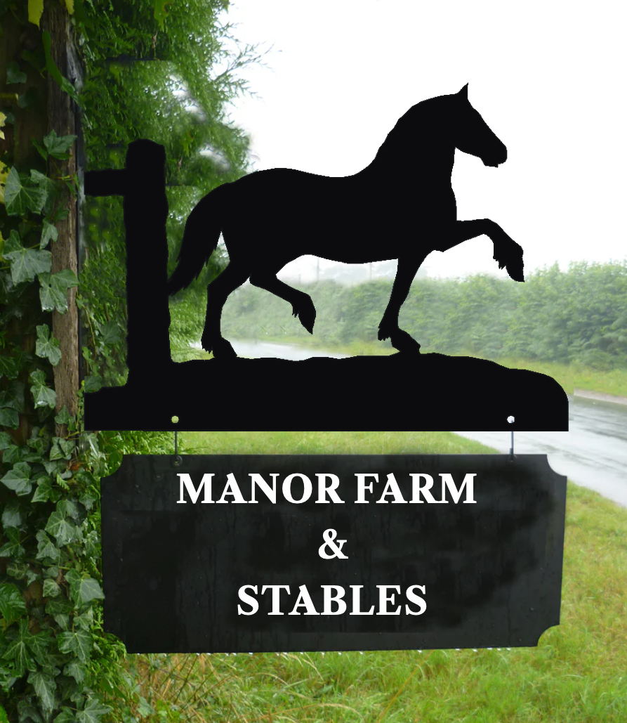 Welsh Cob Hanging Sign