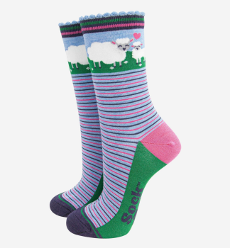 Ladies Sheep Bamboo Socks