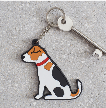 Jack Russell Key Ring