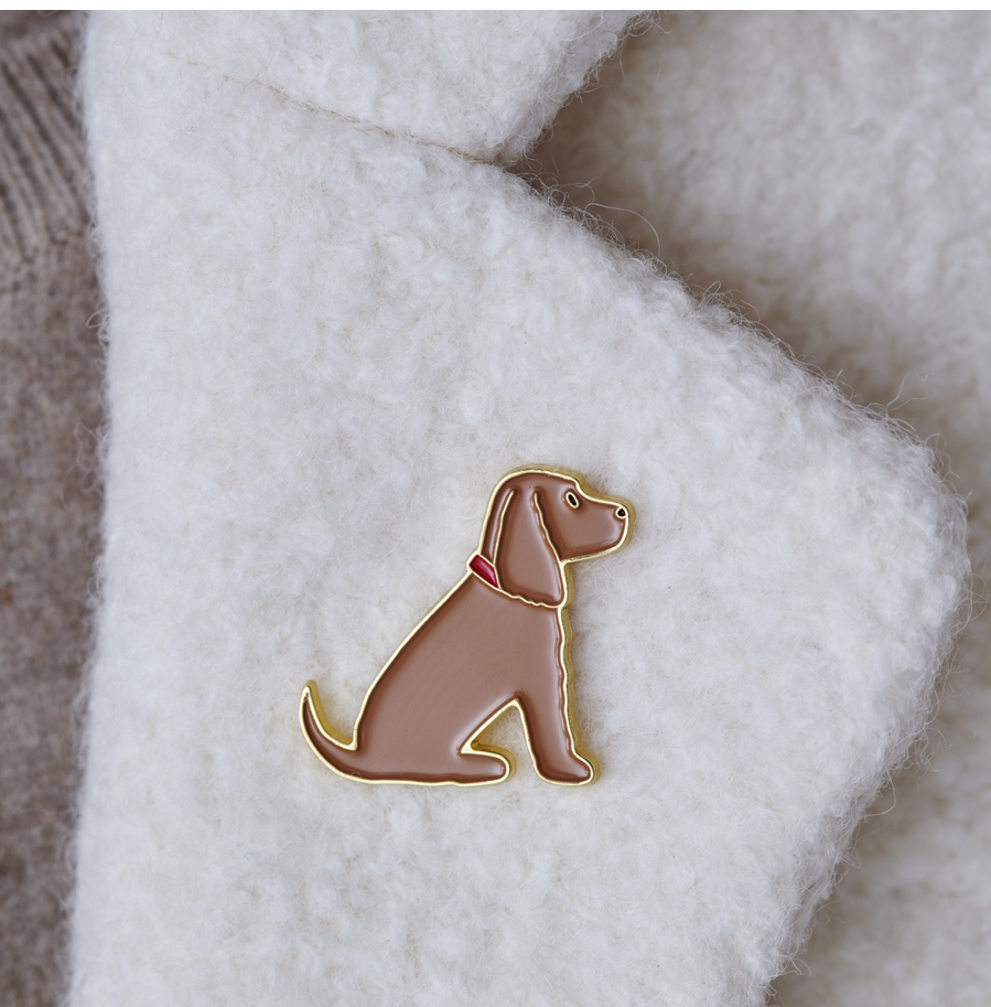 Golden Cocker Spaniel Dog Pin