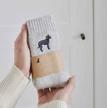 Dog Walker Socks- Sighthound