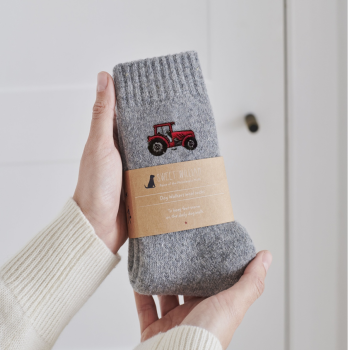 Tractor Countryside Walking Socks