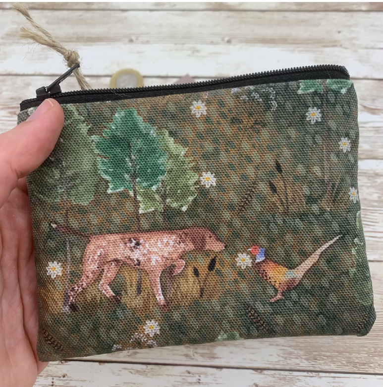 German Shorthair Pointer Zip Coin Purse