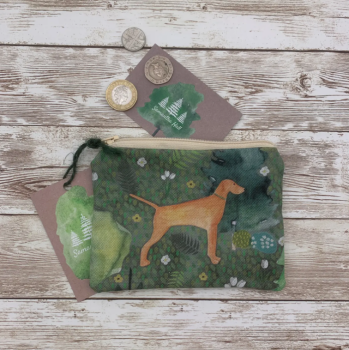 Vizsla Zip Coin Purse