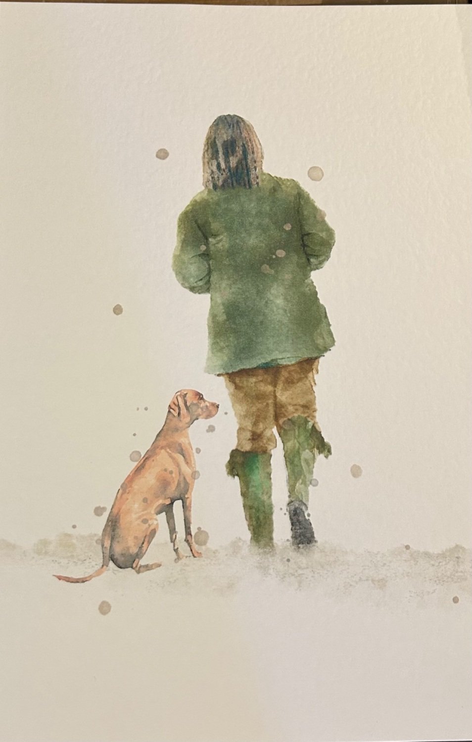 Girl's Best Friend Vizsla Print