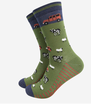 Men's Off Roader and Farm Bamboo Socks