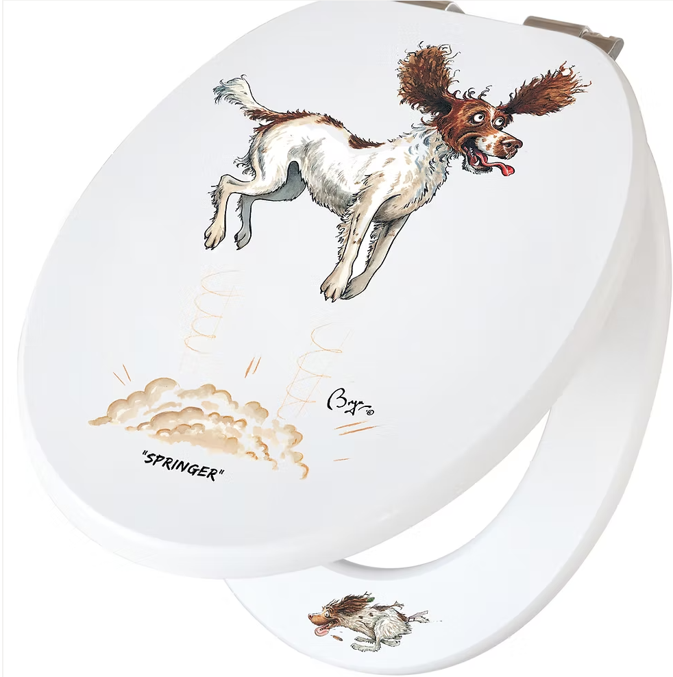 Springer Spaniel -Loo Seat