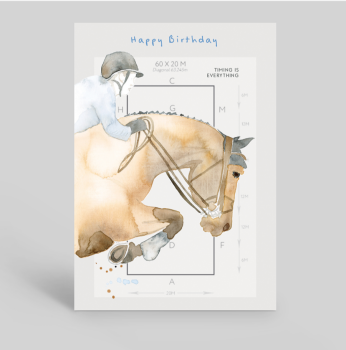 Happy Birthday- Timing is Everything Card