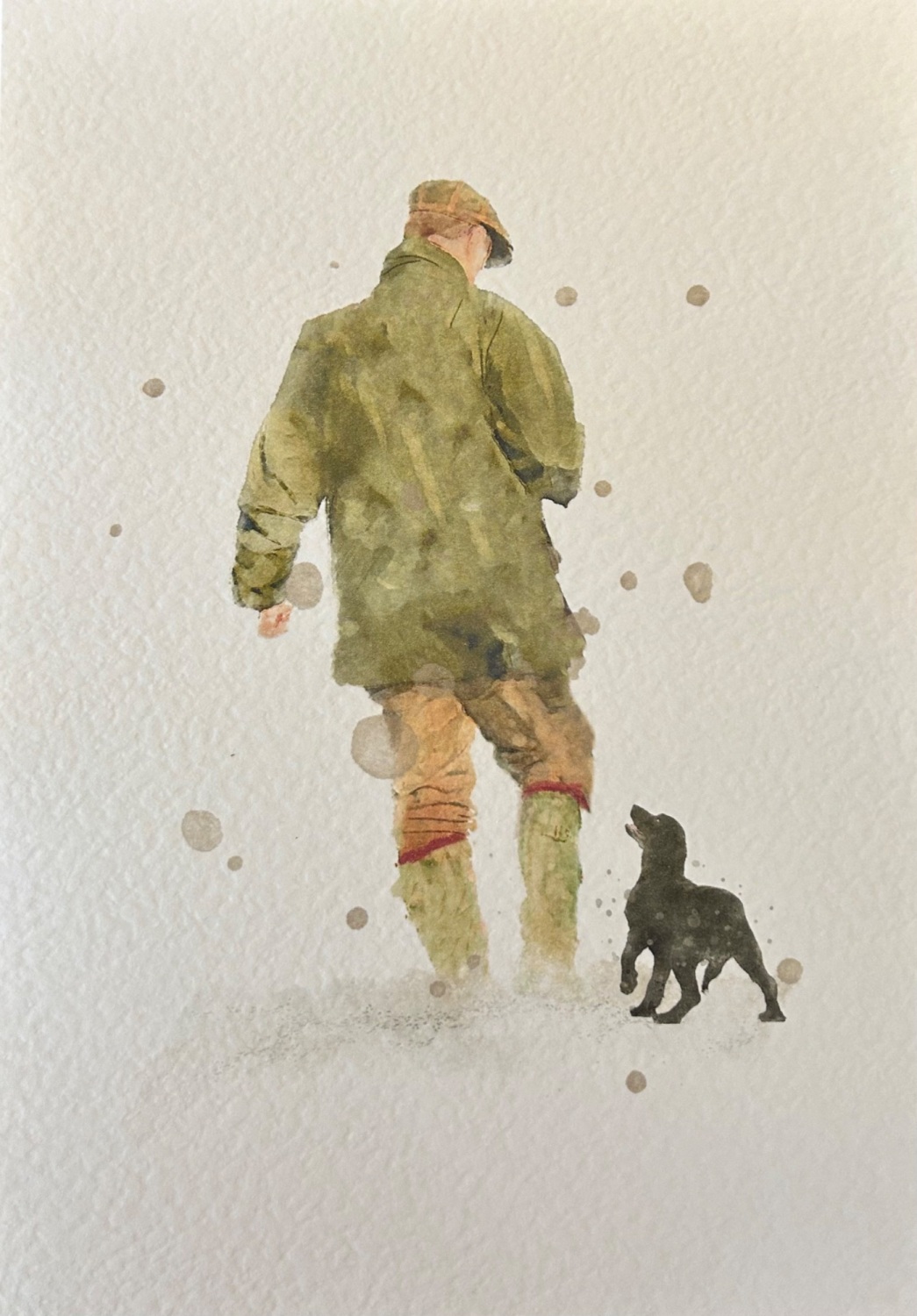 Man's Best Friend Black Cocker Spaniel Print