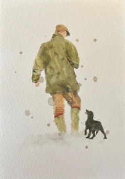 Man's Best Friend Black Cocker Spaniel Print