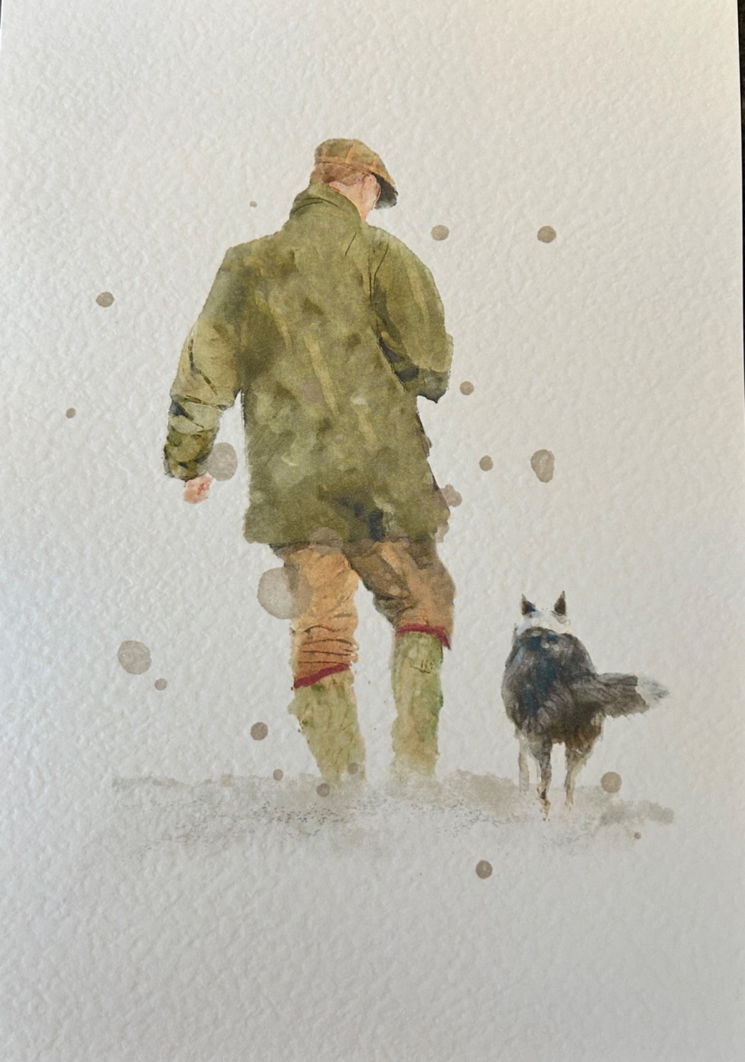 Man's Best Friend Border Collie Print