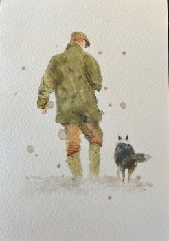 Man's Best Friend Border Collie Print