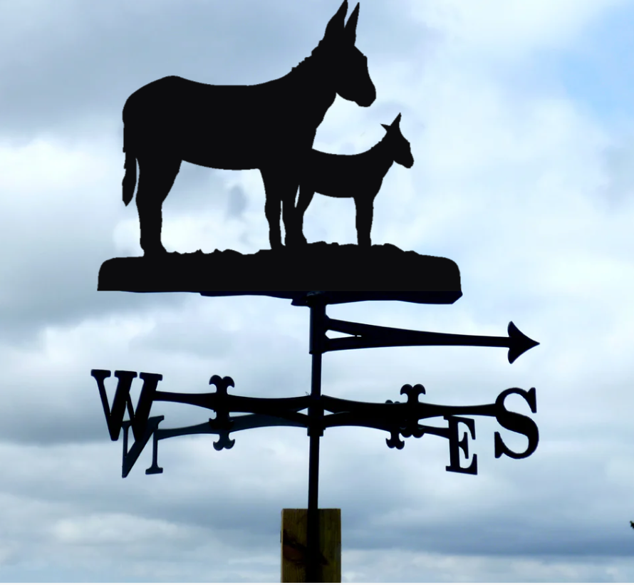 Donkey Weathervane  (please allow upto 2 weeks for delivery)