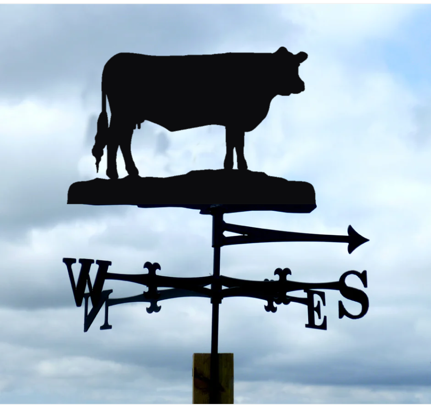 Cow Weathervane  (please allow upto 2 weeks for delivery)