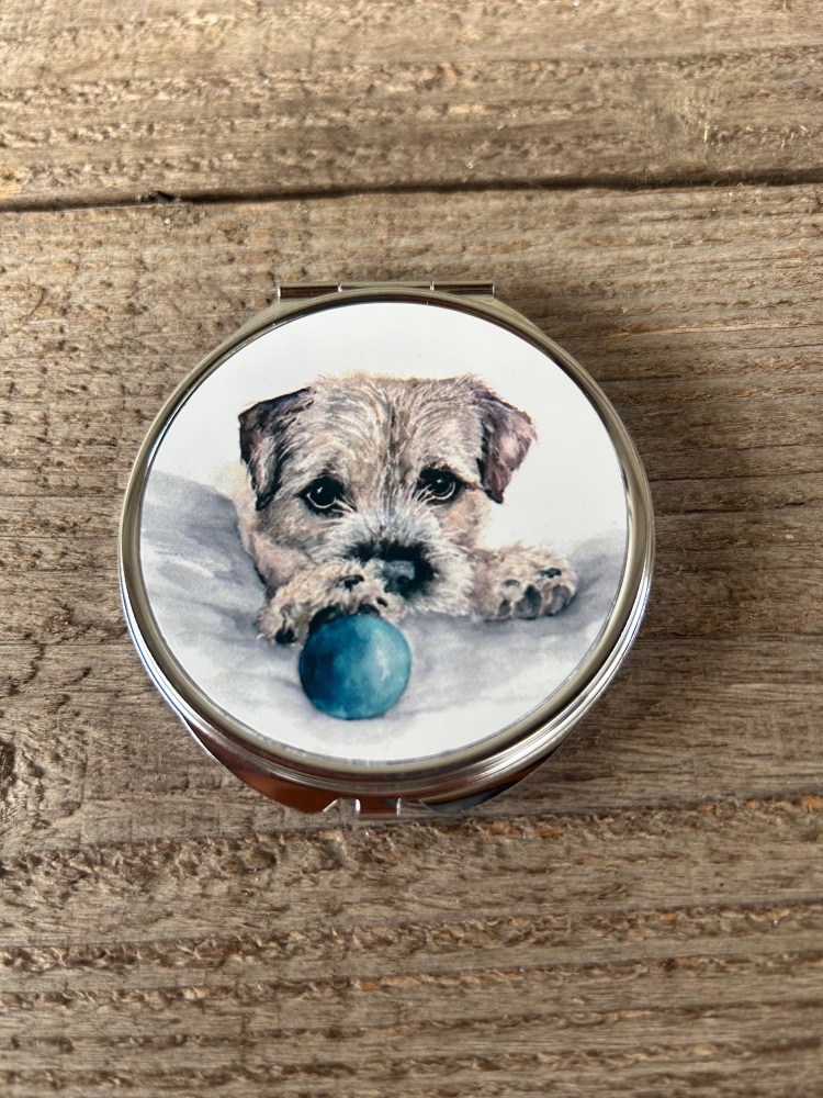 Border Terrier Compact Mirror