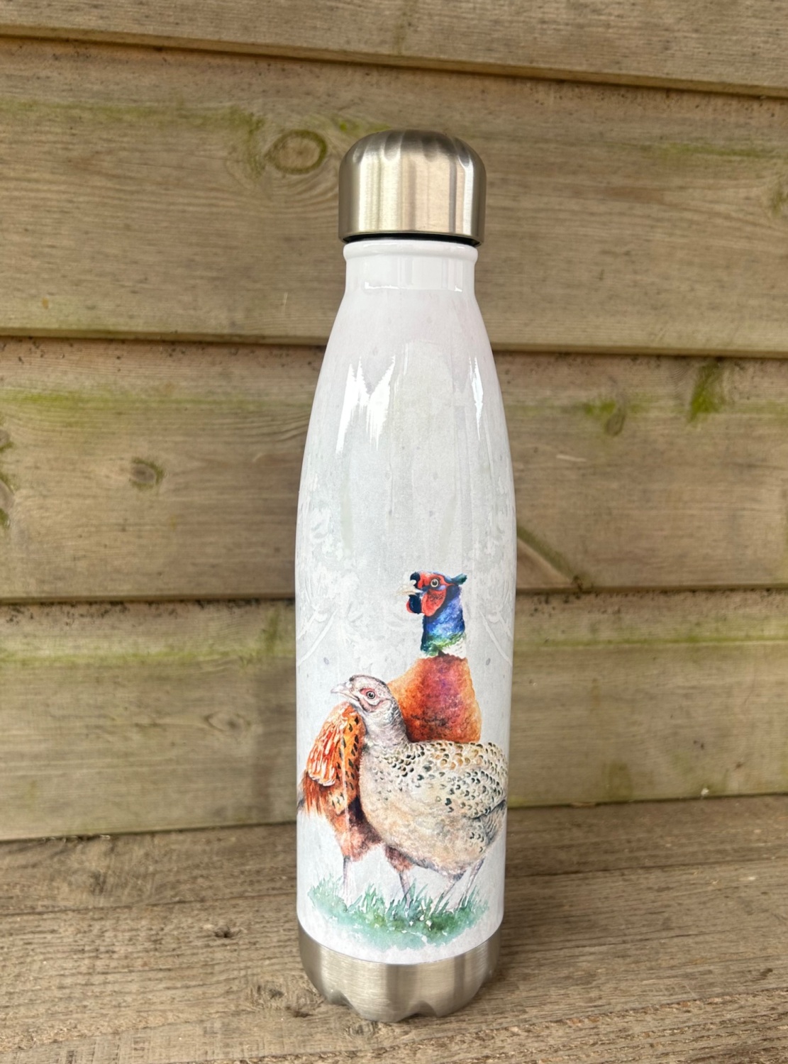 Pheasants Stainless Steel Water Bottle