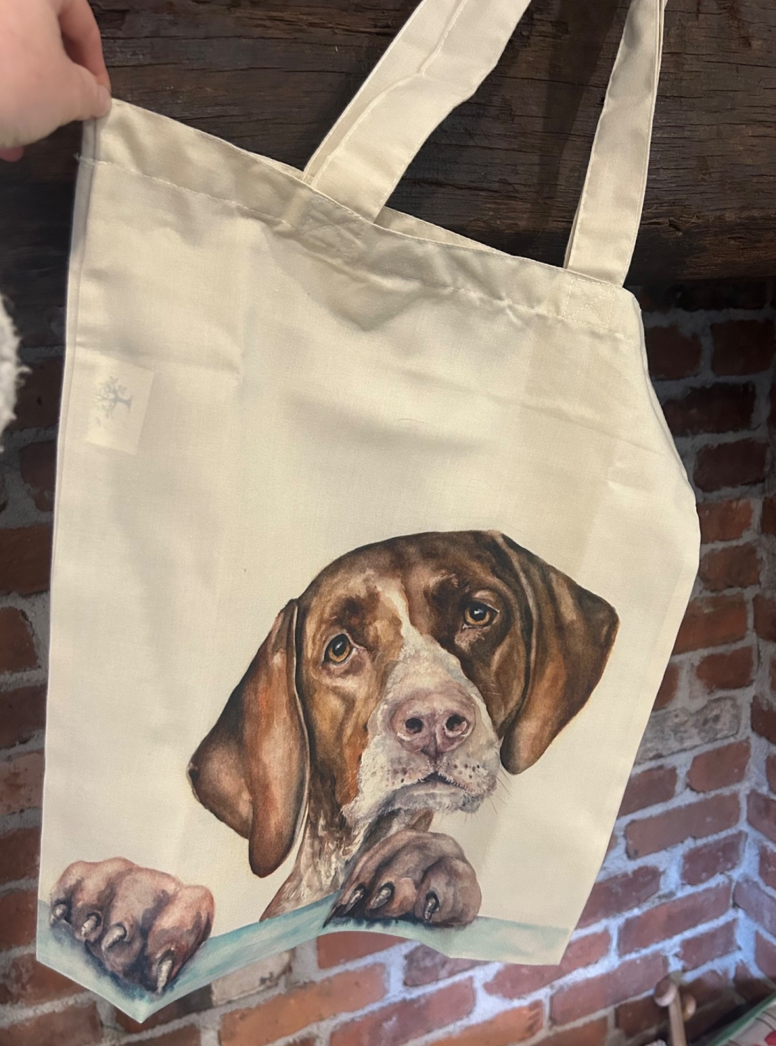 German Pointer Tote Bag