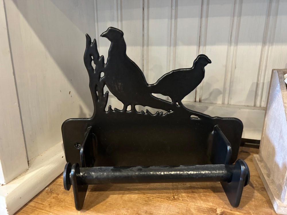 Pheasant Loo Roll Holder